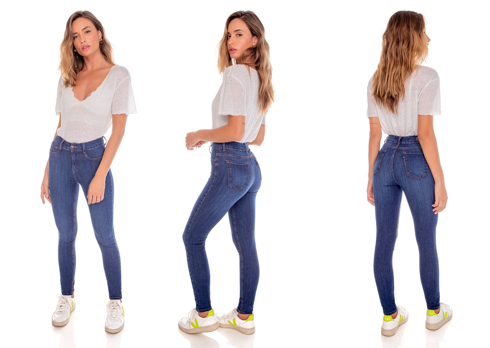 dz3627 ts calca jeans feminina skinny media cigarrete tradicional denim zero tripla